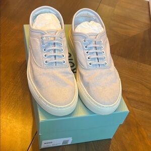 Koio Men's Portofino Sneakers Mist Canvas Men’s 9